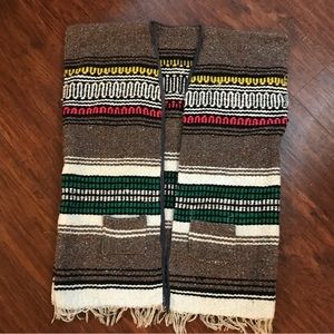 Mexican Poncho / Vest - Large